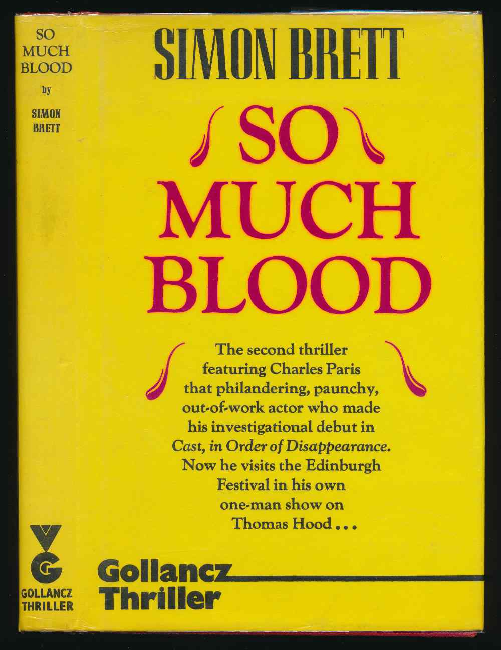 So much blood: a crime novel