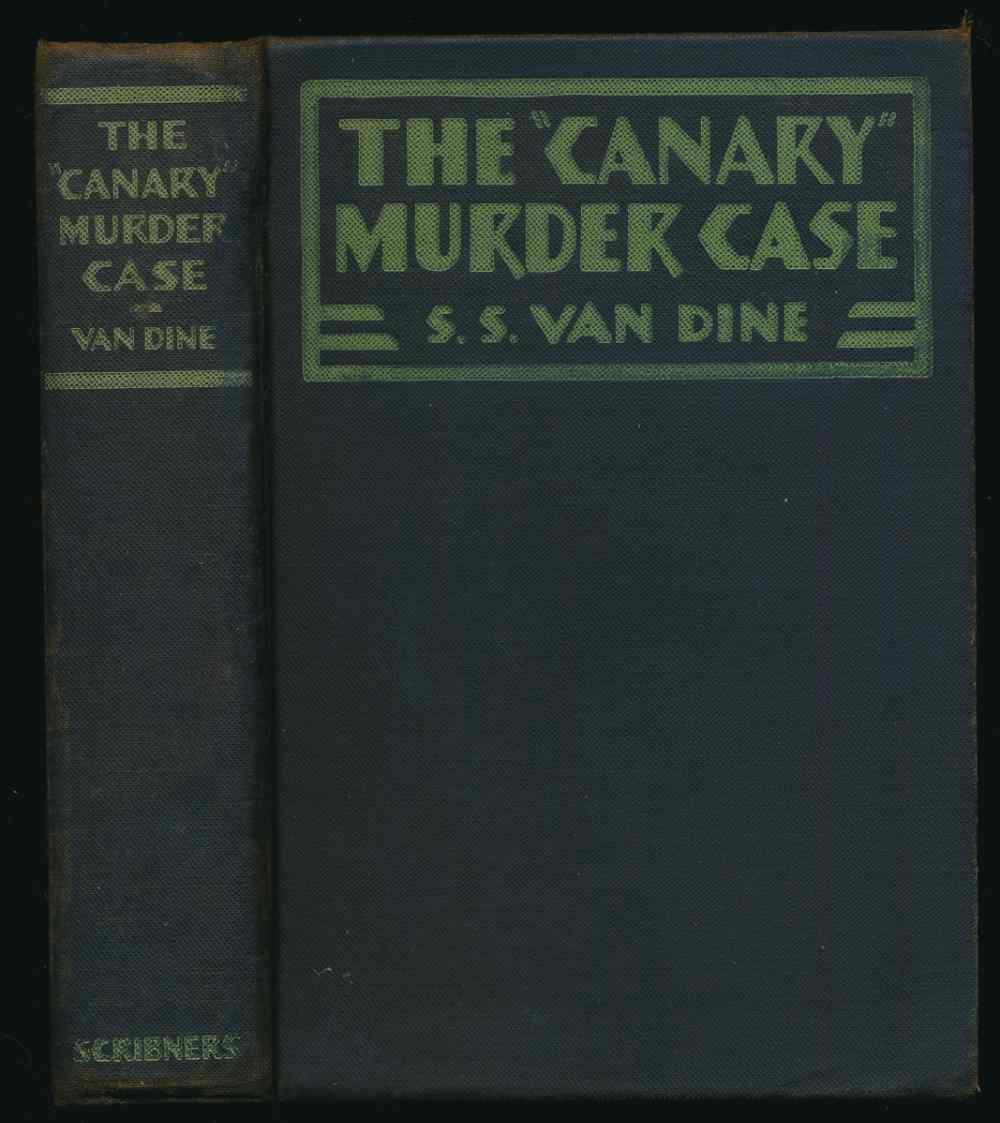 The Canary murder case: a Phil...