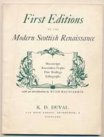 The modern Scottish Renaissance 1920-1960: a catalogue of the period