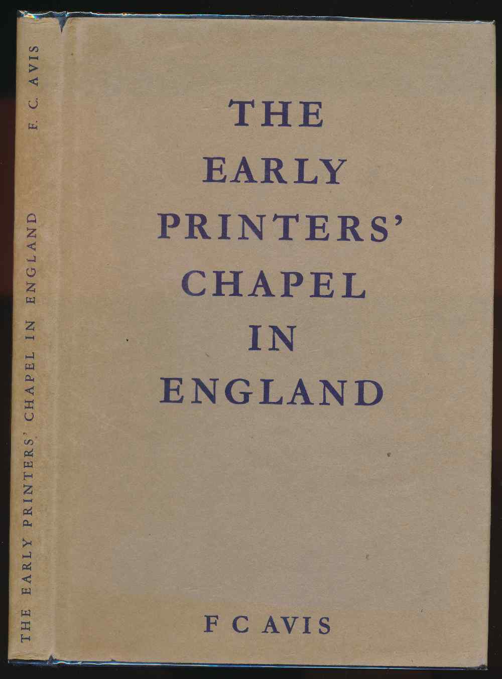 The early printer's chape...