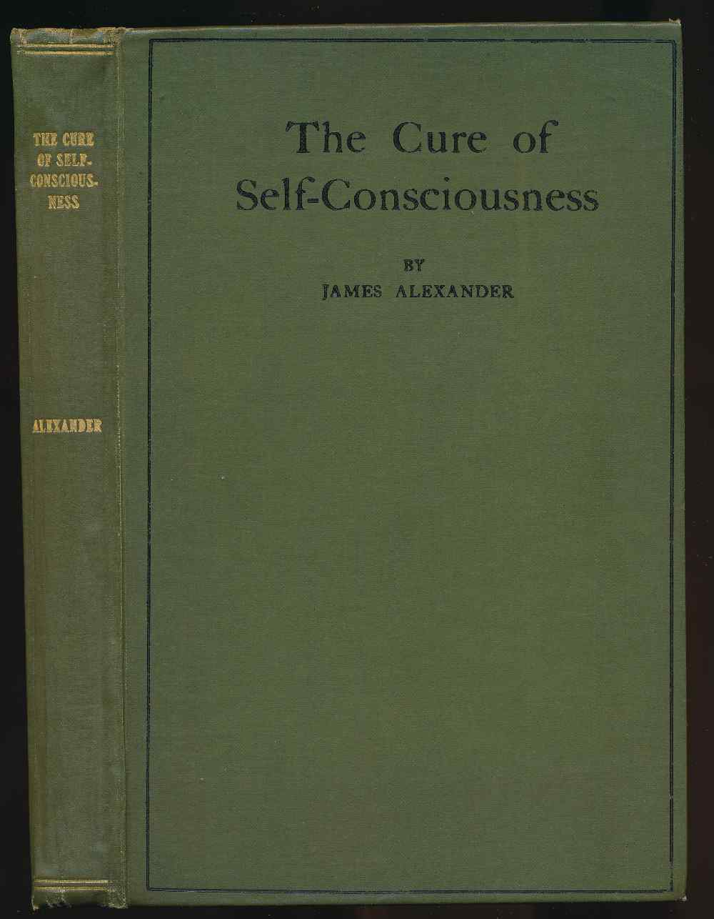 The cure of self-consciousness