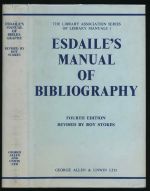 Esdaile's manual of bibliography