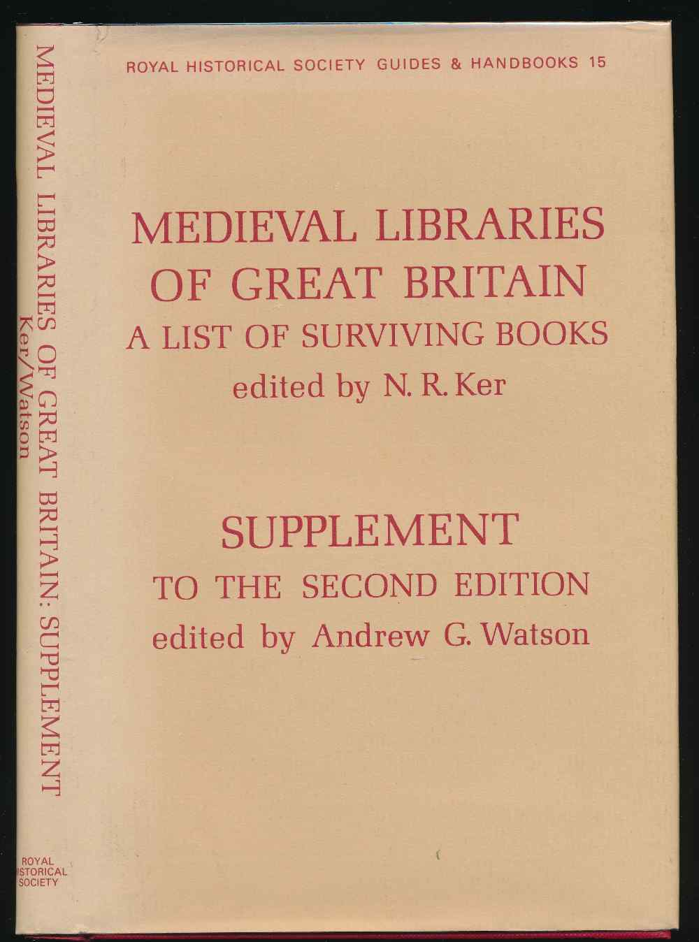 Medieval libraries of Great Br...