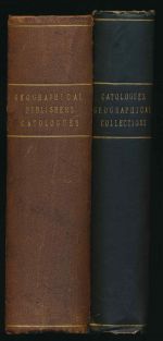 Catalogues of maps, geographical publications, and exhibitions