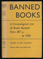 Banned books: informal notes on some books banned for various reasons at various times and in various places