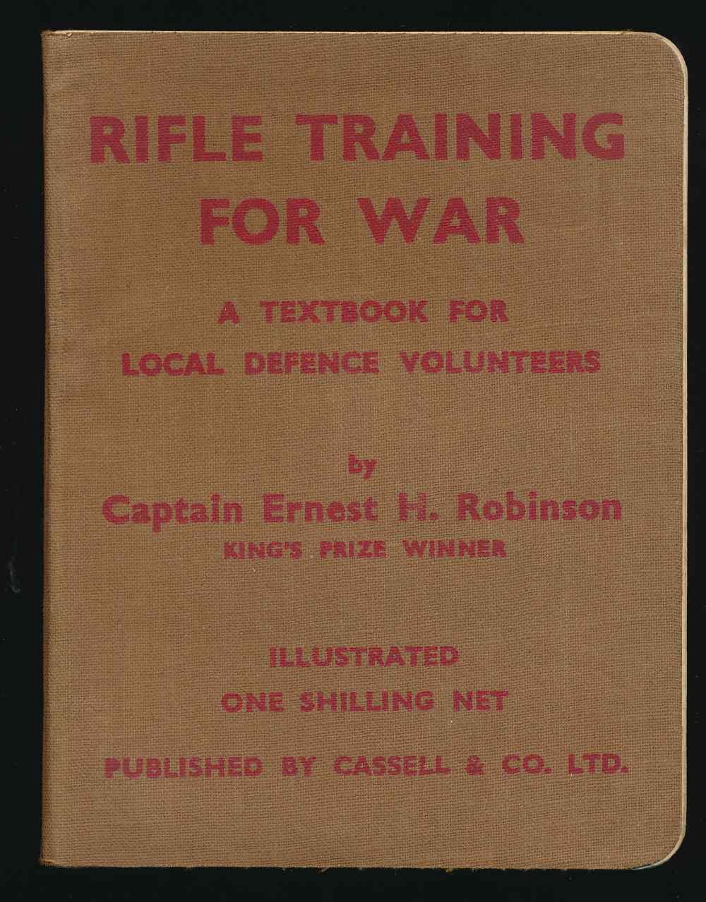 Rifle training for war: a text...