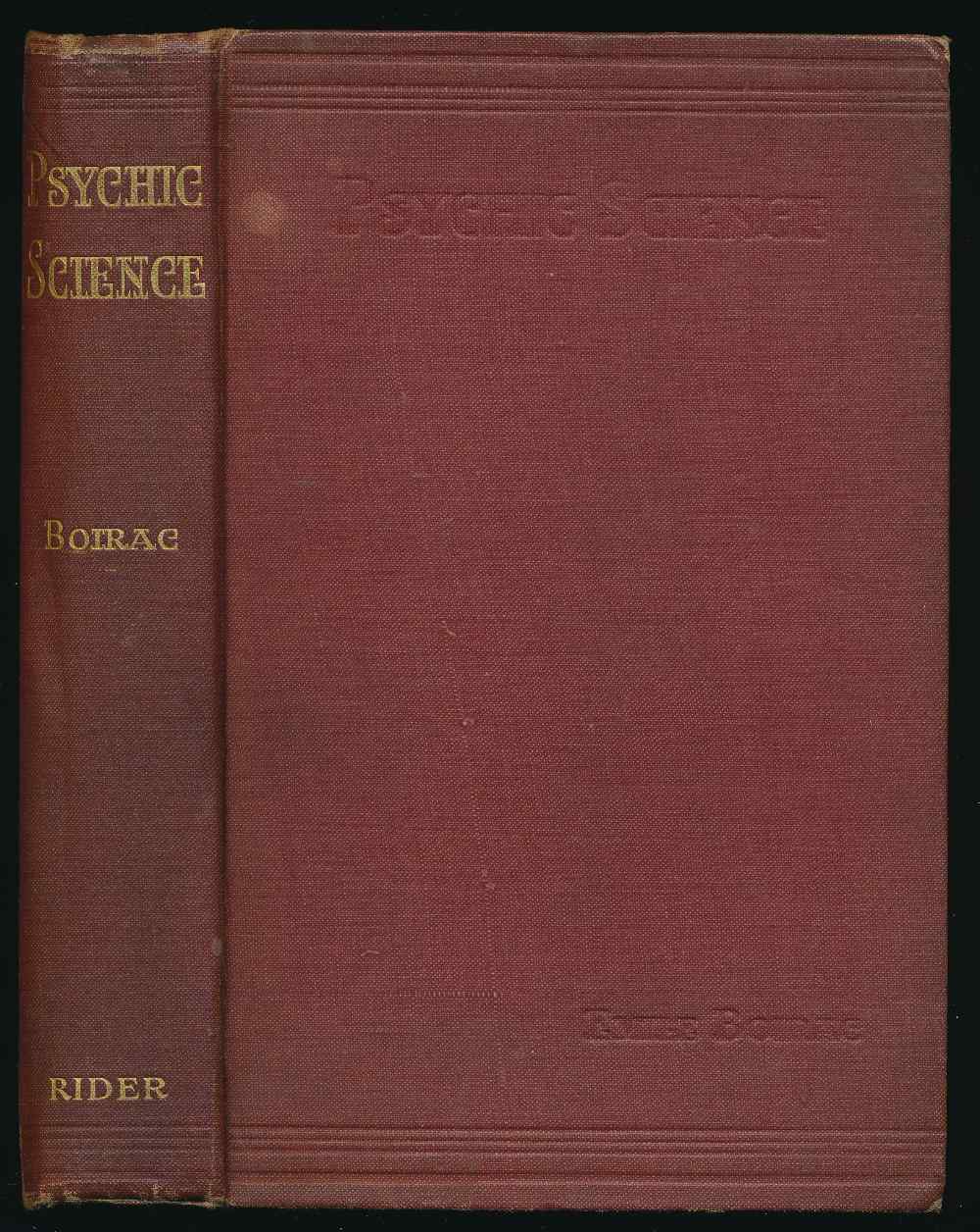 Psychic science: an introducti...