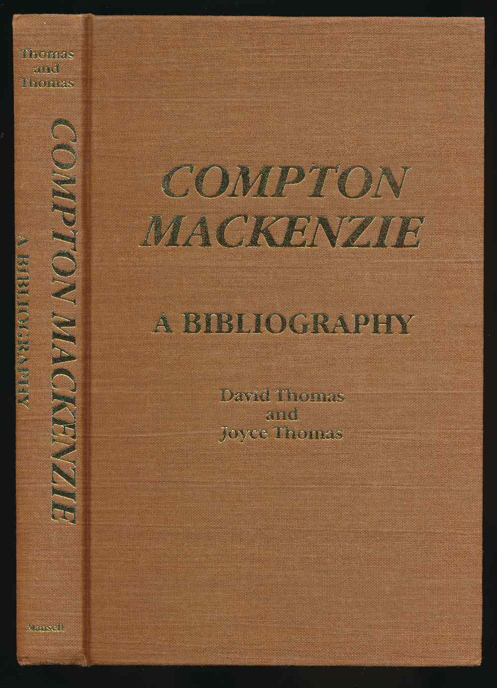 Compton Mackenzie: a bibliogra...