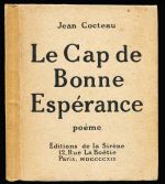 Le cap de bonne espérance: poème