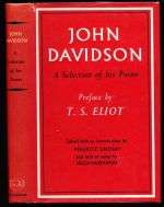 John Davidson: a selection of his poems