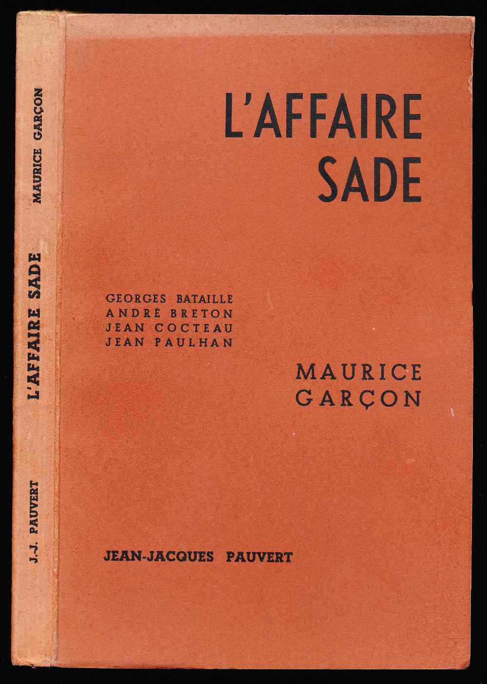 L'affaire Sade: compte-re...