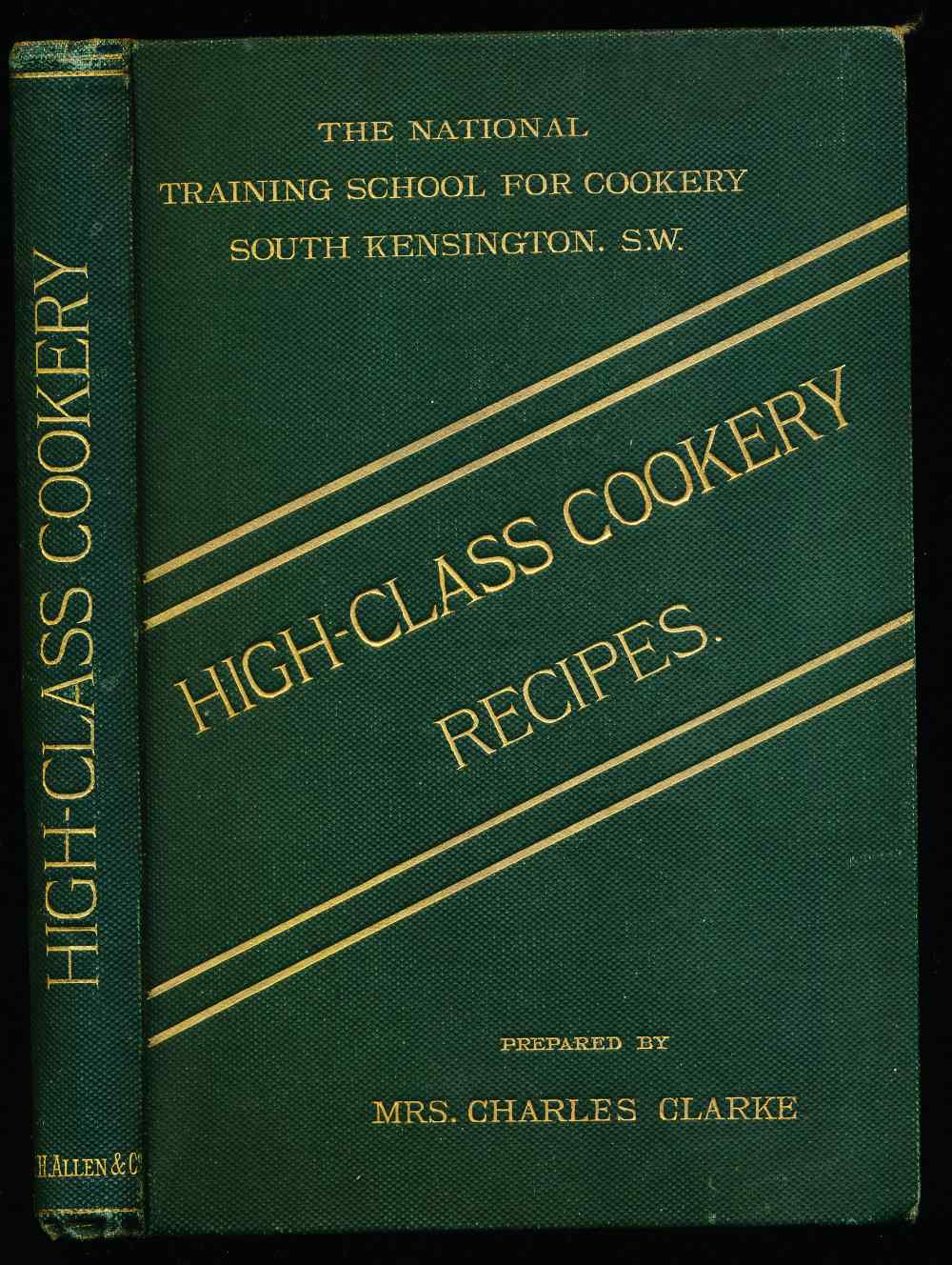 High-class cookery recipes, as...