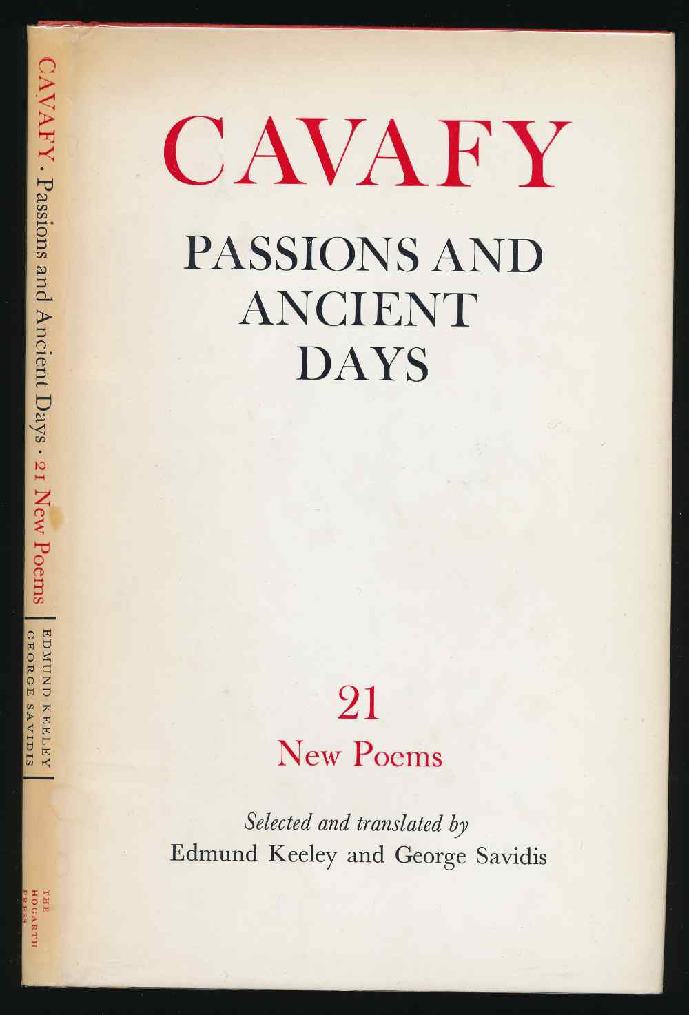 Passions and ancient days: twe...