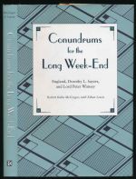 Conundrums for the long week-end: England, Dorothy L. Sayers and Lord Peter Wimsey