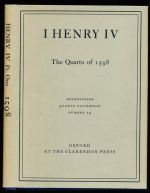 Henry the Fourth. Part 1, 1598