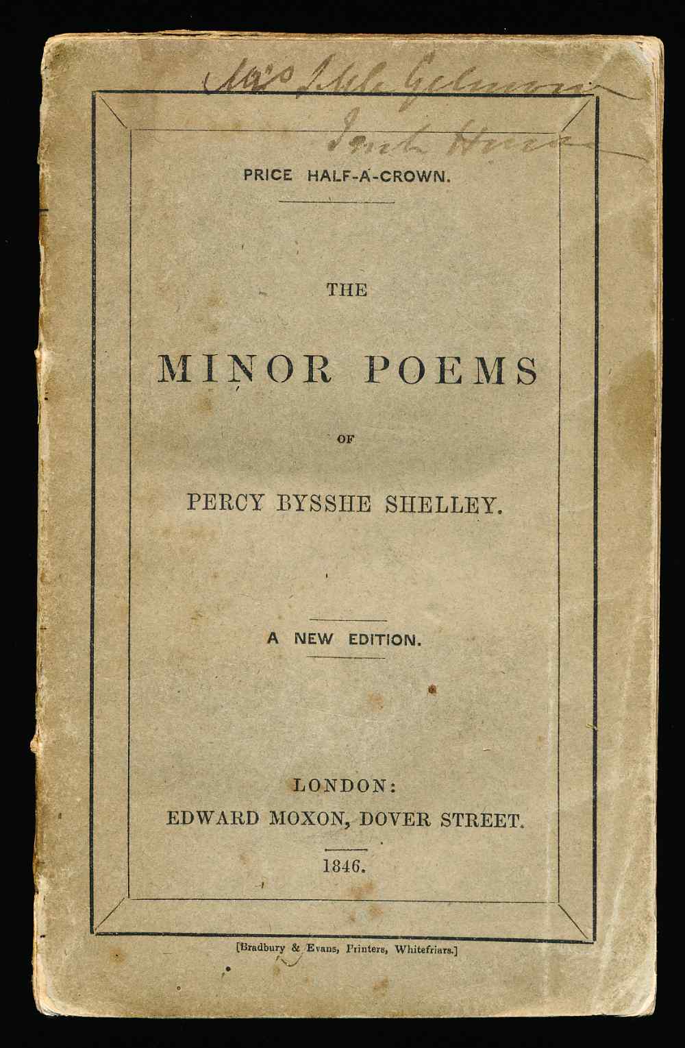 The minor poems of Percy Byssh...