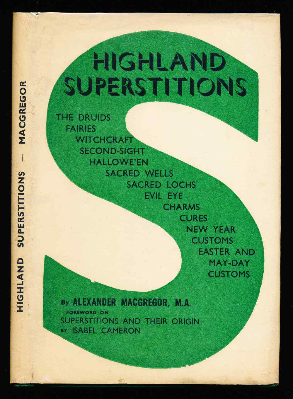 Highland superstitions: the dr...