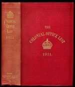 The Colonial Office List for 1911