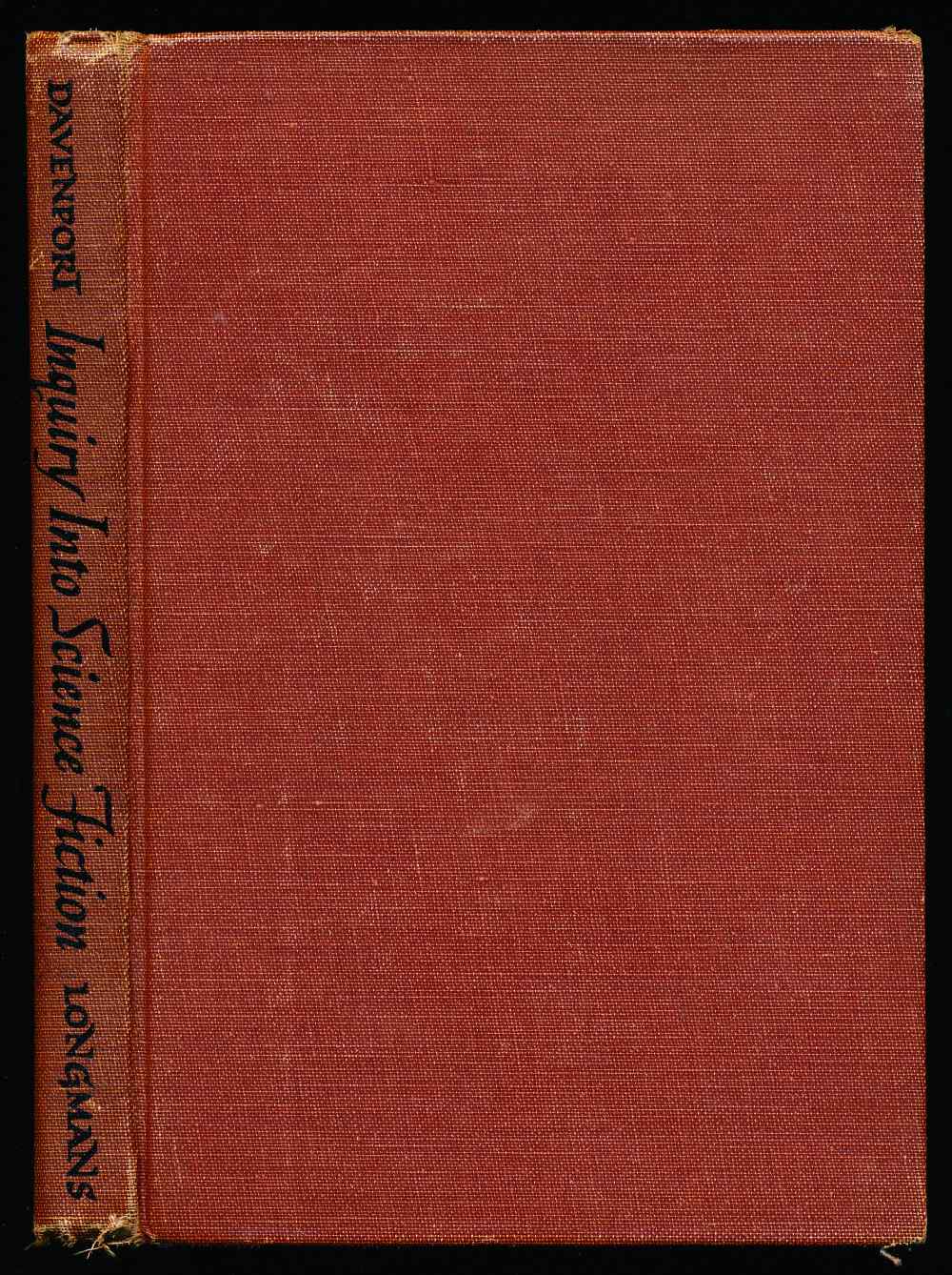 Inquiry into science fiction