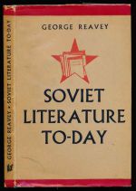 Soviet literature to-day