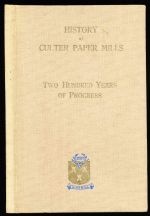 History of Culter paper mills: two hundred years of progress