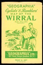 Cyclists' and ramblers' map of the Wirral