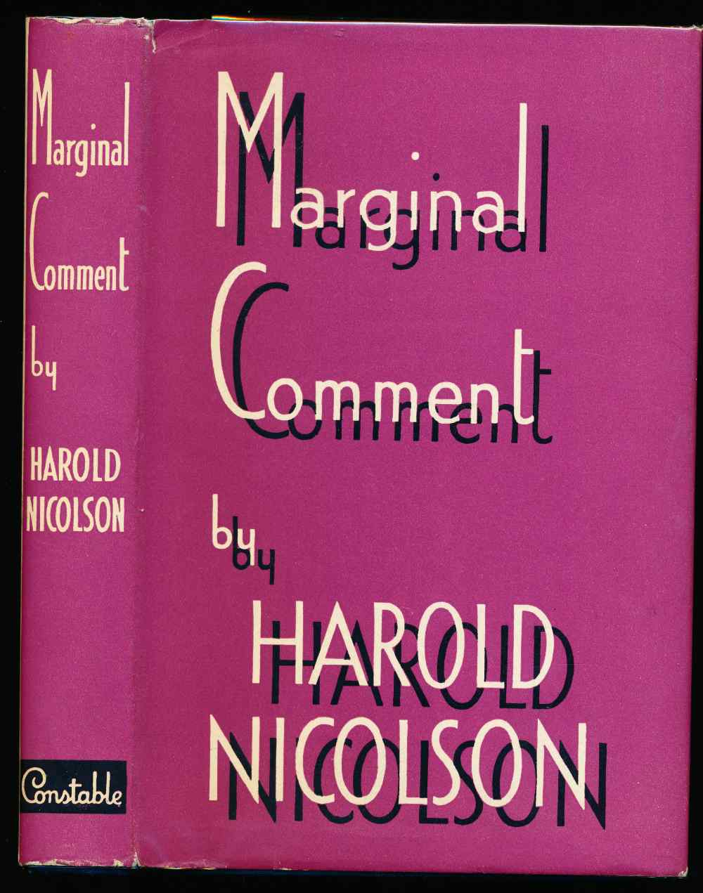 Marginal comment, January 6 - ...
