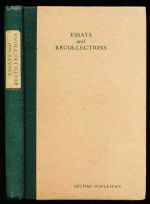 Essays and recollections