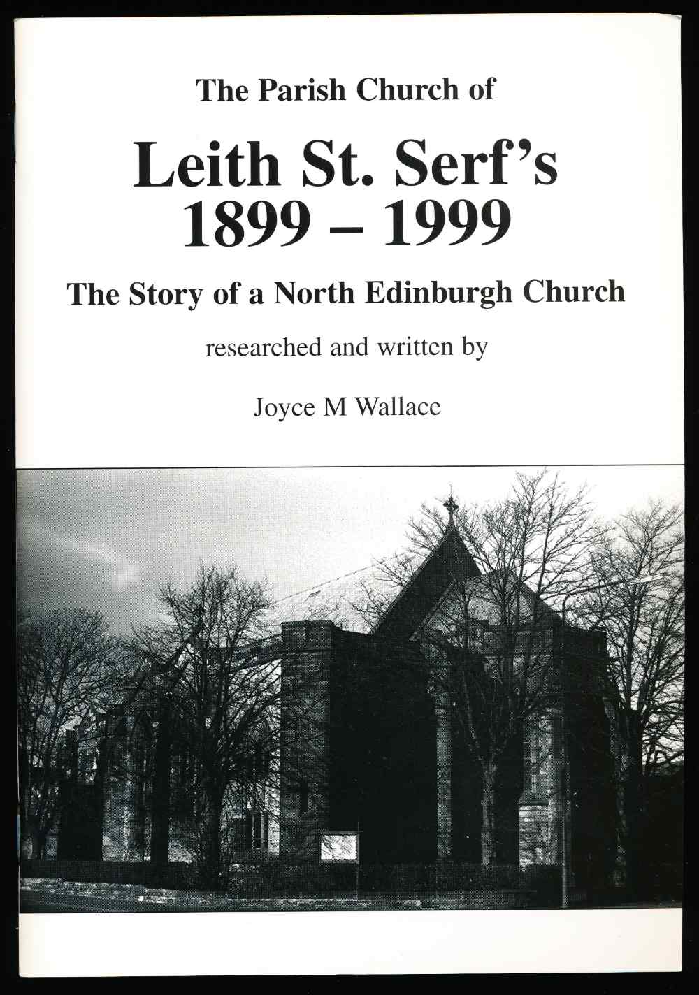 The parish church of Leith St....