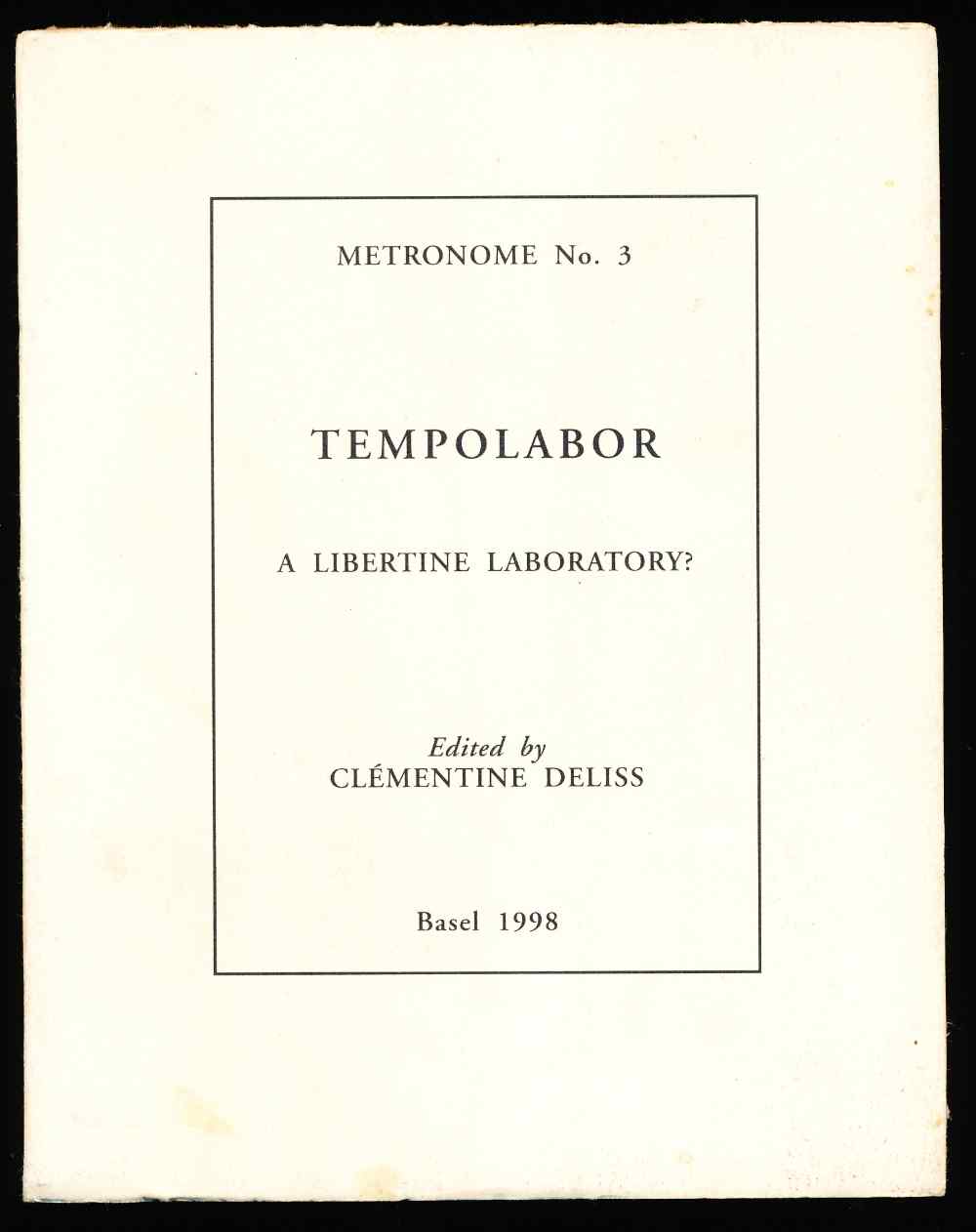 Tempolabor: a libertine labora...