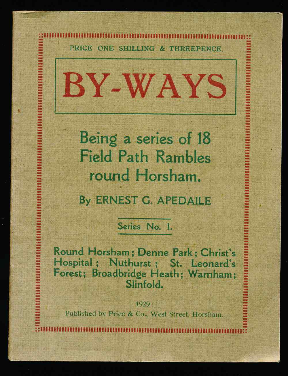 By-ways, being a series of 18 ...