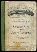 Souvenir book of the jubilee gathering held in the St. Andrews Halls, Glasgow, Friday, 2nd December, 1921