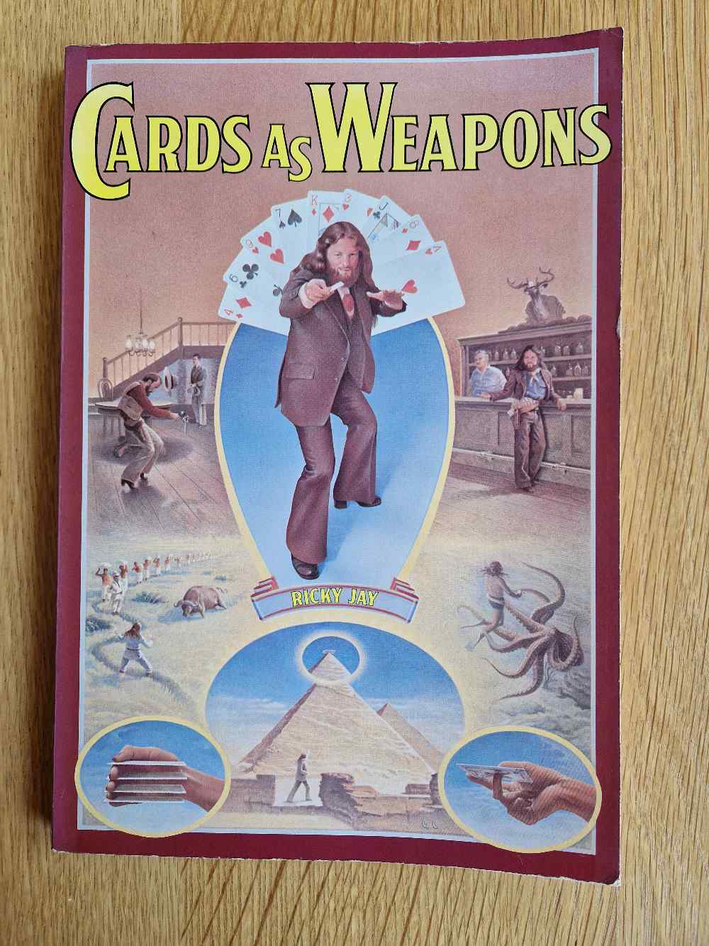 Cards as weapons