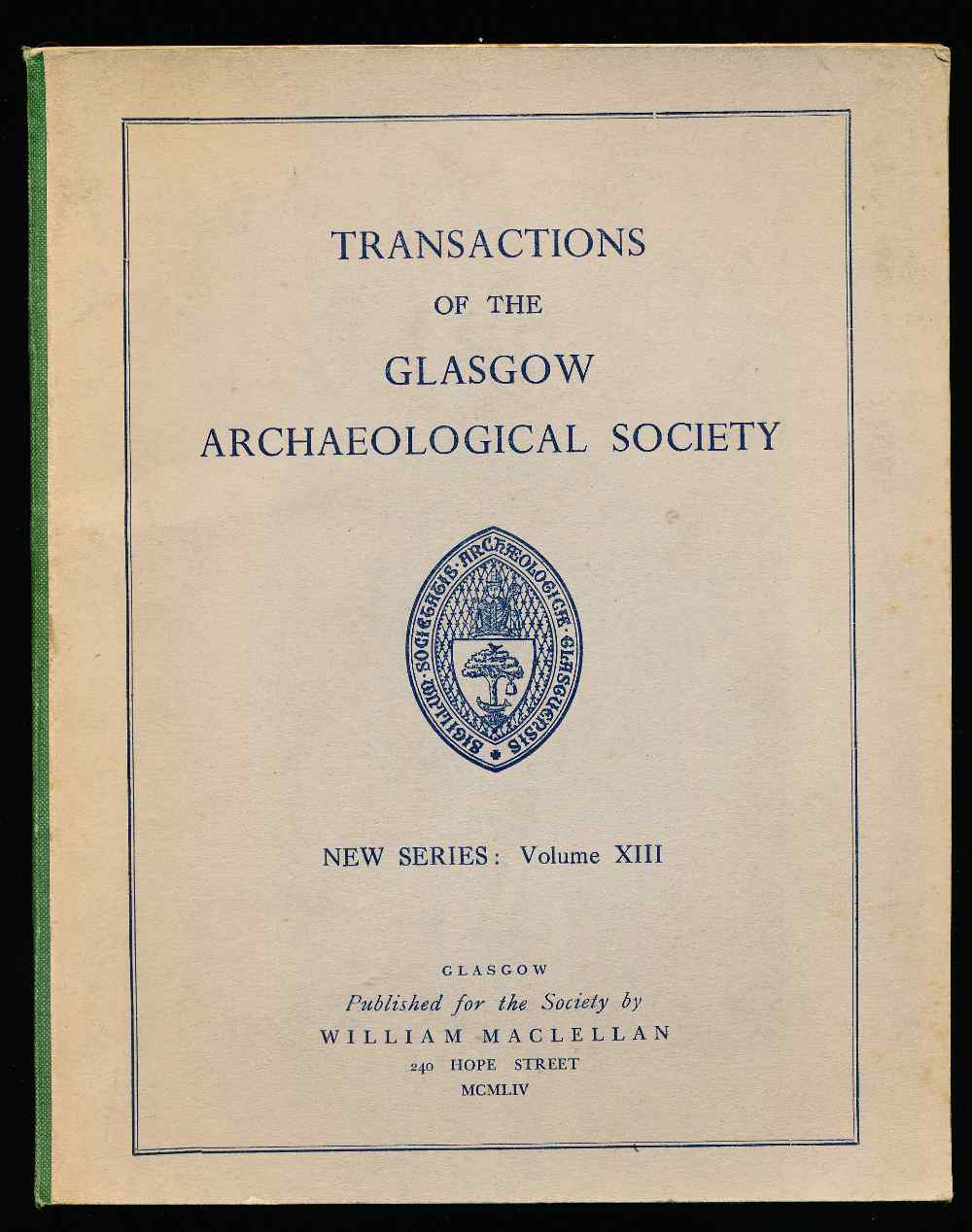Transactions of the Glasgow Ar...