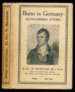 Burns in Germany: Scoto-German studies