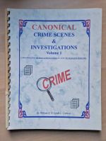 Canonical crime scenes and investigations. Volume 1