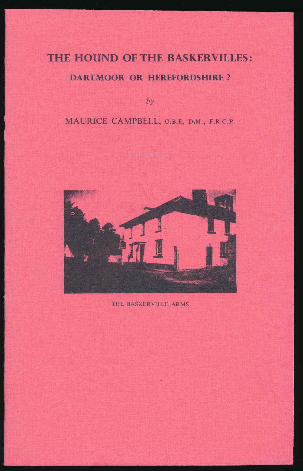 The hound of the Baskervilles:...
