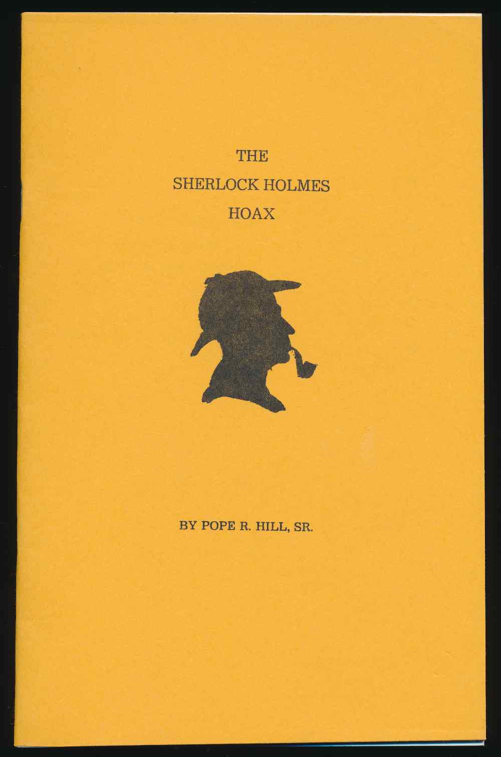 The Sherlock Holmes hoax