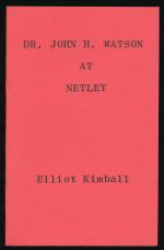 Dr. John H. Watson at Netley