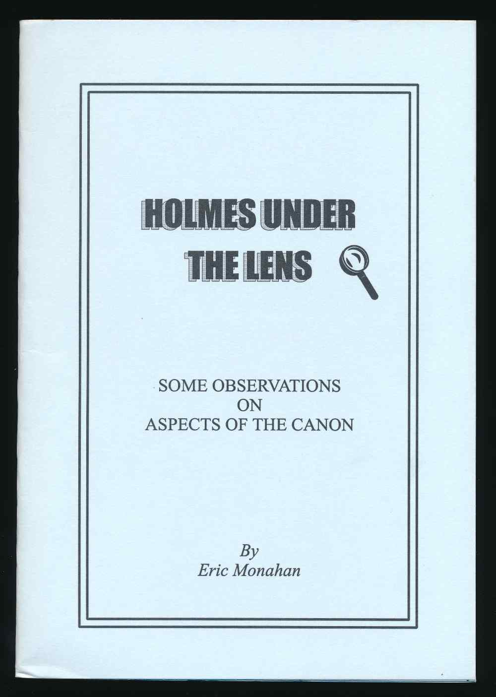 Holmes under the lens: some ob...