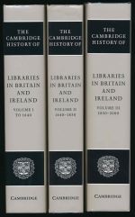The Cambridge history of libraries in Britain and Ireland