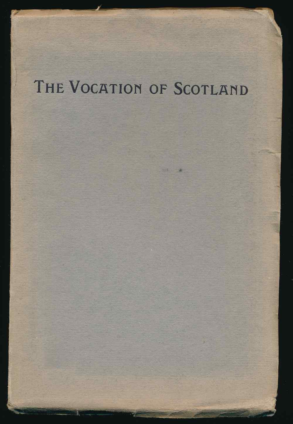 The vocation of Scotland in vi...