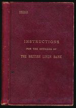 Instructions for the officers of the British Linen Bank