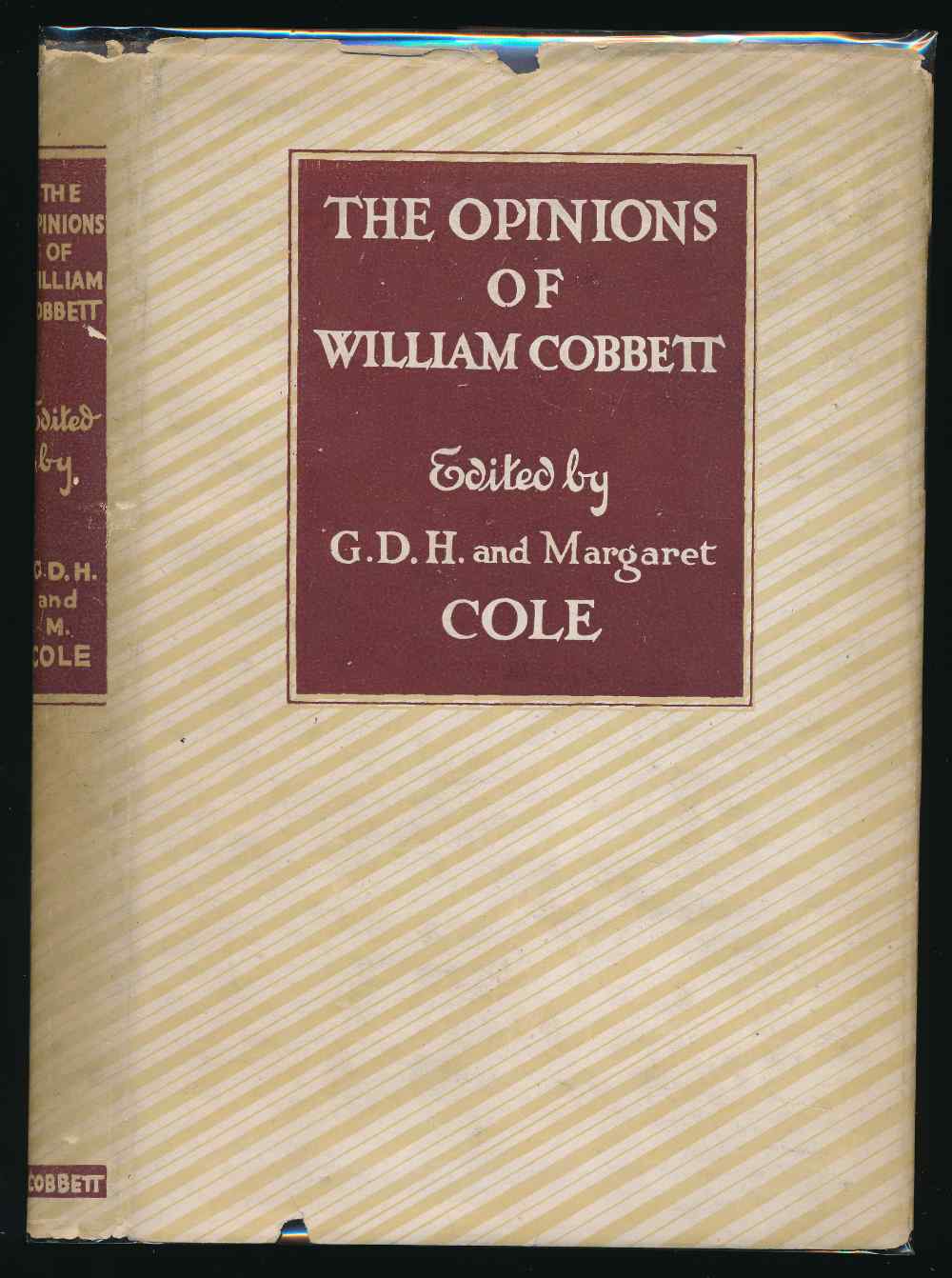 The opinions of William Cobbet...