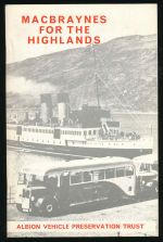 MacBraynes for the Highlands: buses, coaches, lorries, ships