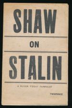Shaw on Stalin