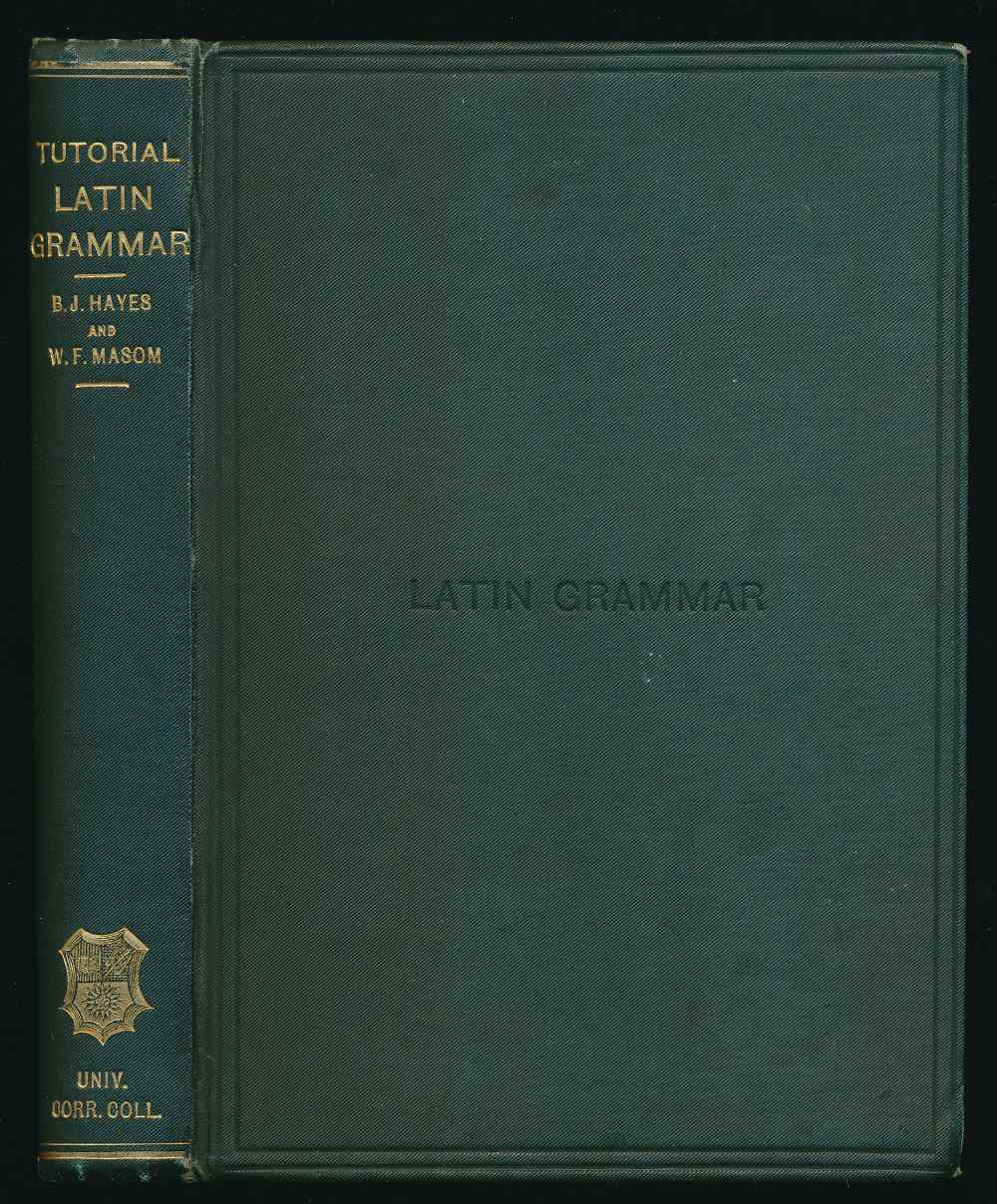 The tutorial Latin grammar