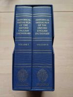 Historical thesaurus of the Oxford English Dictionary with additional material from A thesaurus of Old English