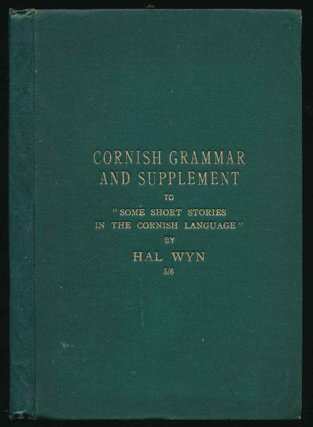 Cornish grammar and supplement...