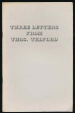 Three letters from Thos. Telford